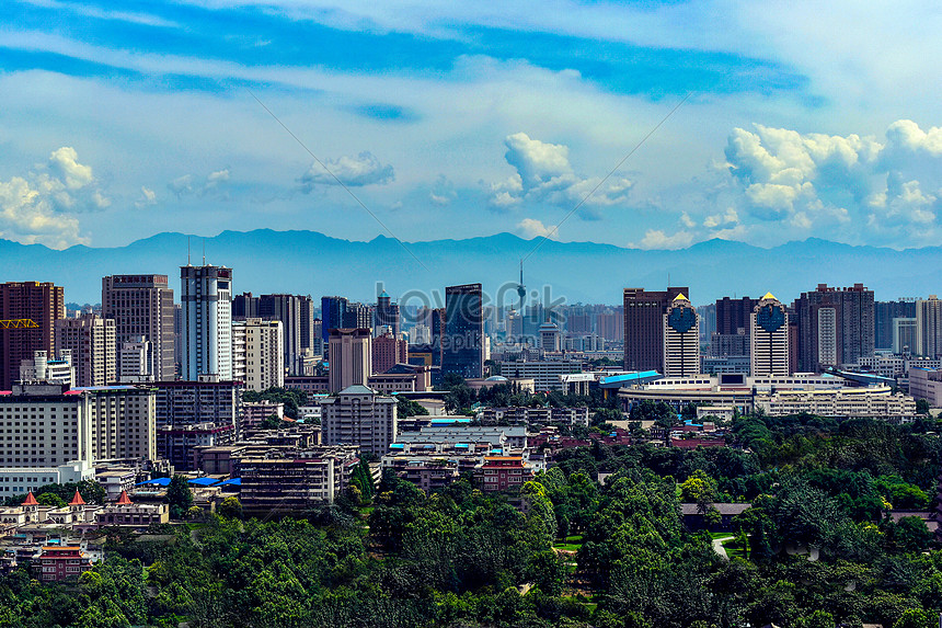 Xian Tv Tower Overlooking Picture And HD Photos | Free Download On Lovepik