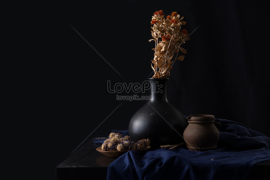 Background Material For The Design Of Dry Flower Vase Picture And HD