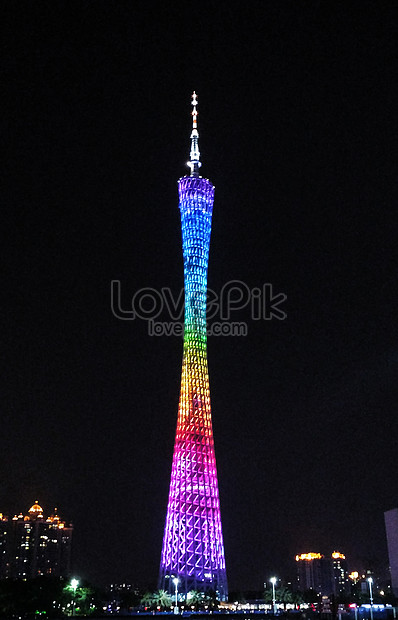 Canton Tower Night View Picture And HD Photos | Free Download On Lovepik