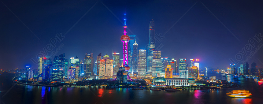 Panorama Of Lujiazui Picture And HD Photos | Free Download On Lovepik