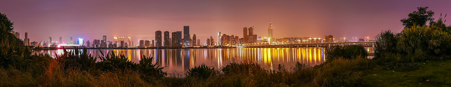city night skyline panorama