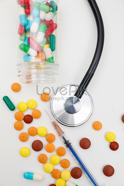 ảnh Medical Devices On White Background Tải Xuống Miễn Phí, ảnh  stethoscope, medical devices, health đẹp Trên Lovepik