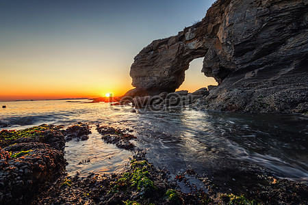 Далянь цзиньшаньский морской пейзаж Фото