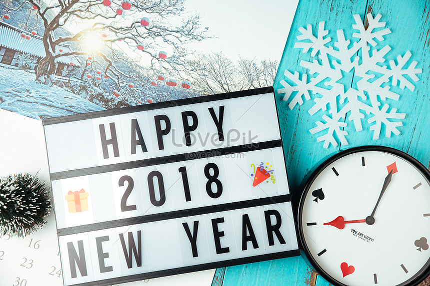 New Years Blessing 2018 Picture And HD Photos | Free Download On Lovepik