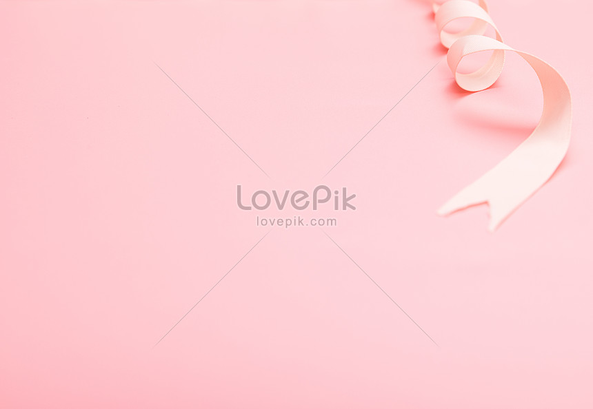 Pink Background Silk Satin Ribbon Picture And HD Photos | Free Download