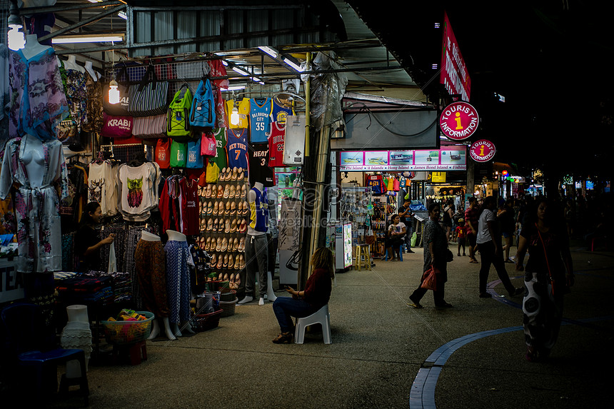 Shopping Street In Thailand Picture And HD Photos | Free Download On ...