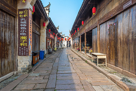 Old City Old Street In The Ancient City Of Tongcheng Anhui Picture And ...