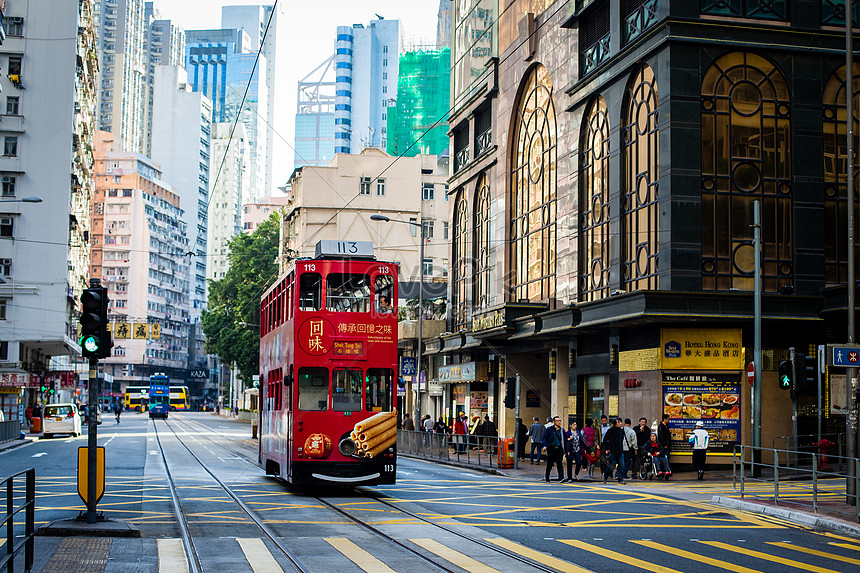 Hongkong Rail Tram Picture And HD Photos | Free Download On Lovepik