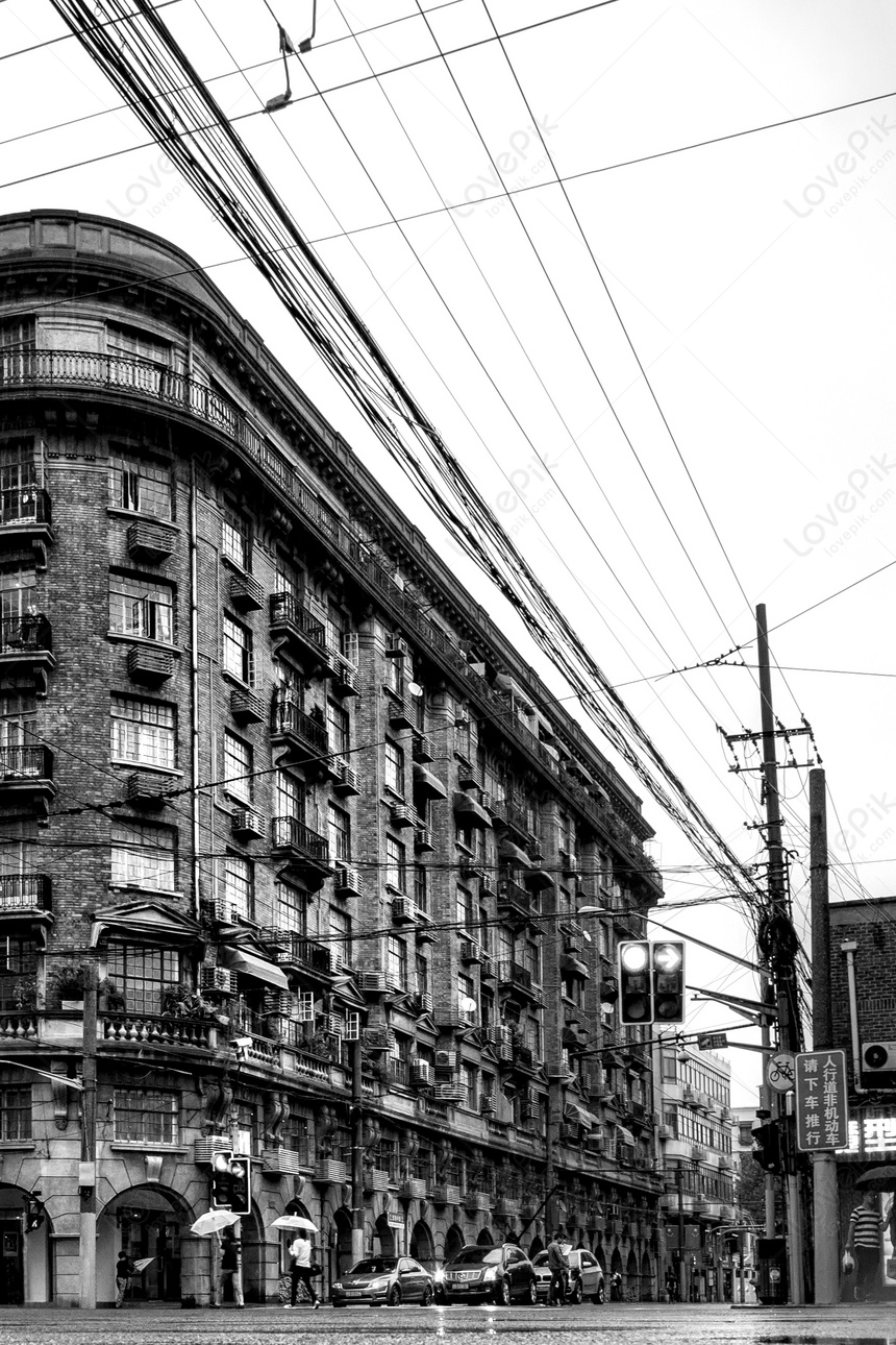 ảnh Thượng Hải Bund Phong Cảnh đen Trắng Tải Xuống Miễn Phí, ảnh thượng  hải, đen và trắng, kiến trúc đẹp Trên Lovepik