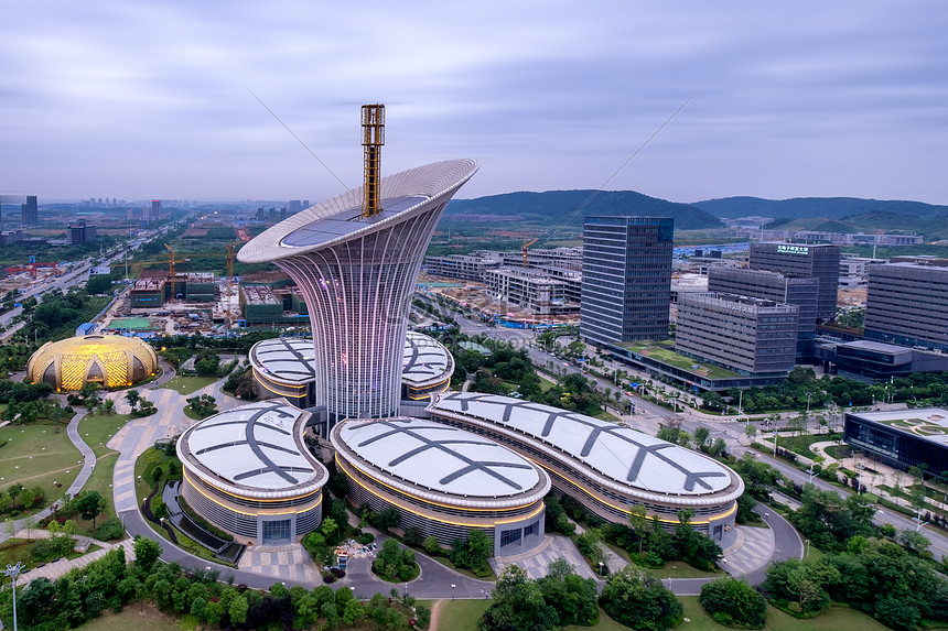 Wuhan Future Science And Technology City Horseshoe Building Picture And ...