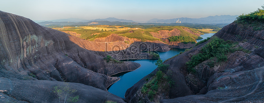 Hunan Chenzhou Free Scenic Area Danxia Landform Gao Ling Mountai ...