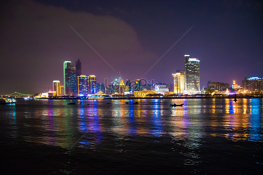 Nightscape Of Gulangyu Xiamen Fujian Picture And HD Photos | Free ...