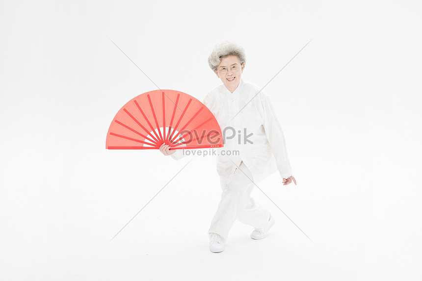 Old Age Kung Fu Fan Sports Picture And HD Photos | Free Download On Lovepik