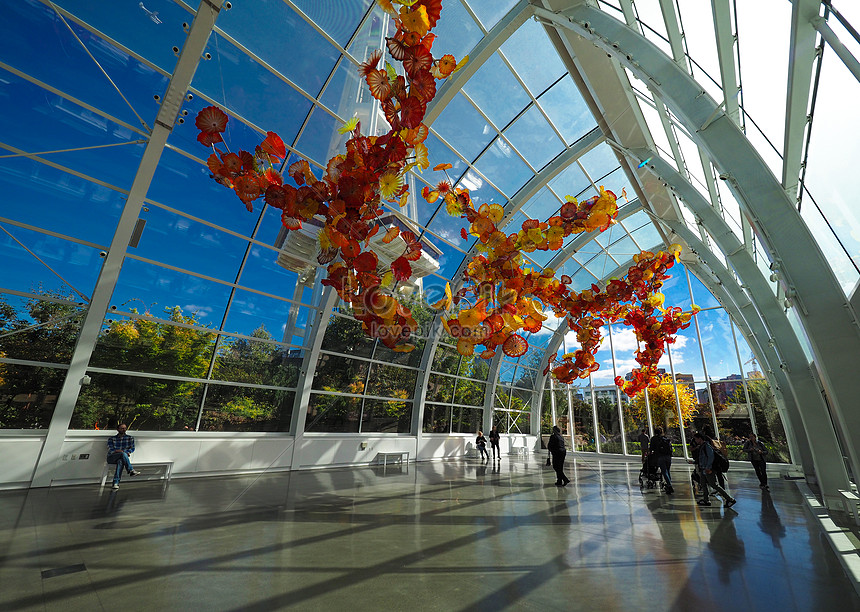 Seattle Glass Art Park Picture And Hd Photos Free Download On Lovepik