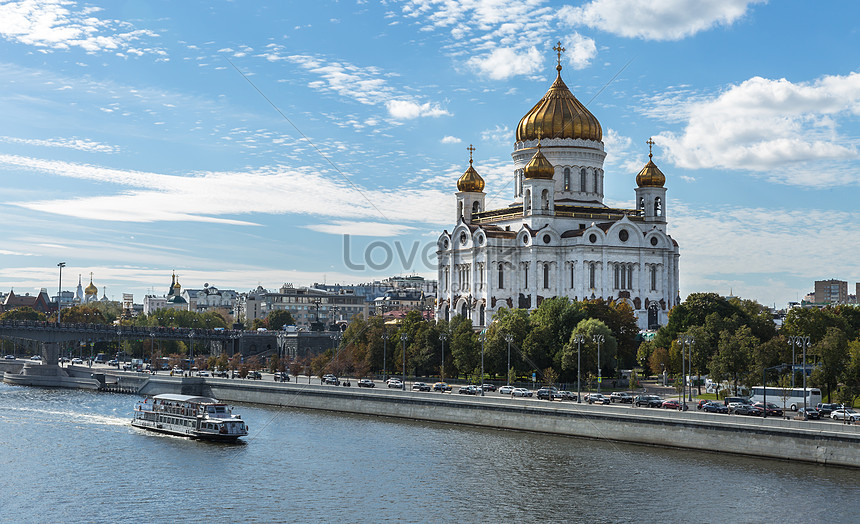 Iglesia De Cristo Salvador De La Famosa Vista De Moscú Foto | Descarga  Gratuita HD Imagen de Foto - Lovepik