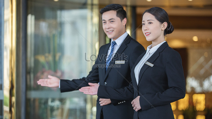 Hotel Receptionist Picture And HD Photos | Free Download On Lovepik