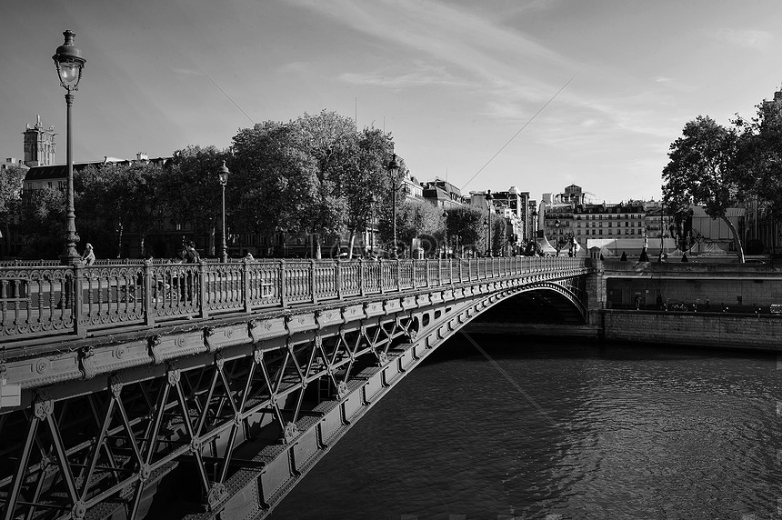 Iron Bridge, Senna River, Paris, France Picture And HD Photos | Free ...