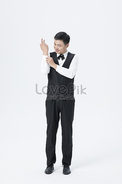 Waiter Dress Up Picture And Hd Photos Free Download On Lovepik