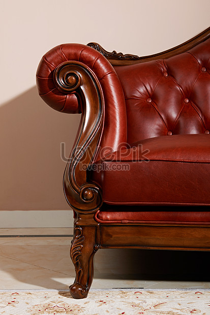 Rosewood Leather Sofa Picture And HD Photos | Free Download On Lovepik