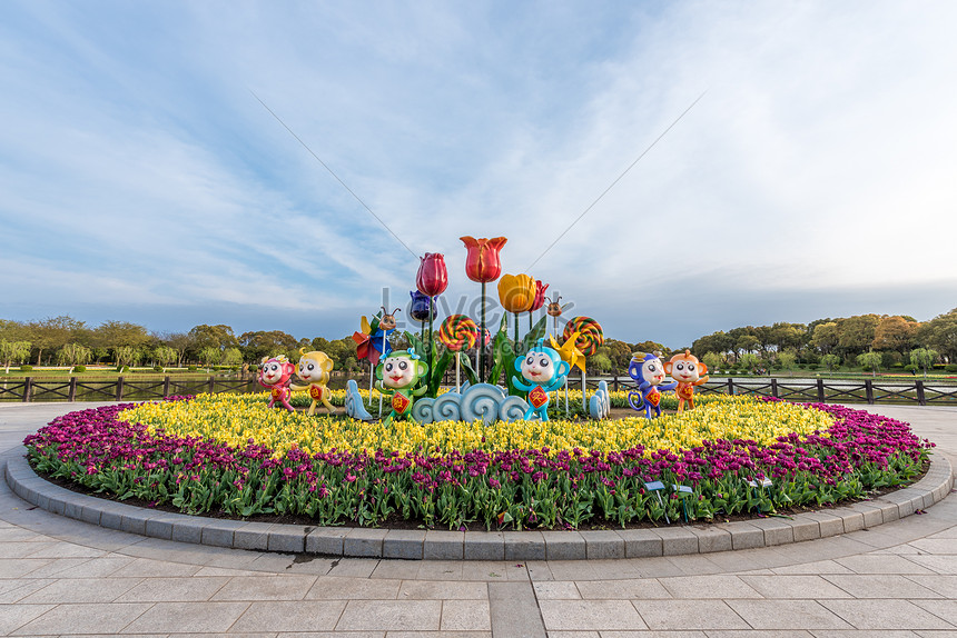 Spring Scenery Of Shanghai Flower Port Picture And HD Photos | Free ...