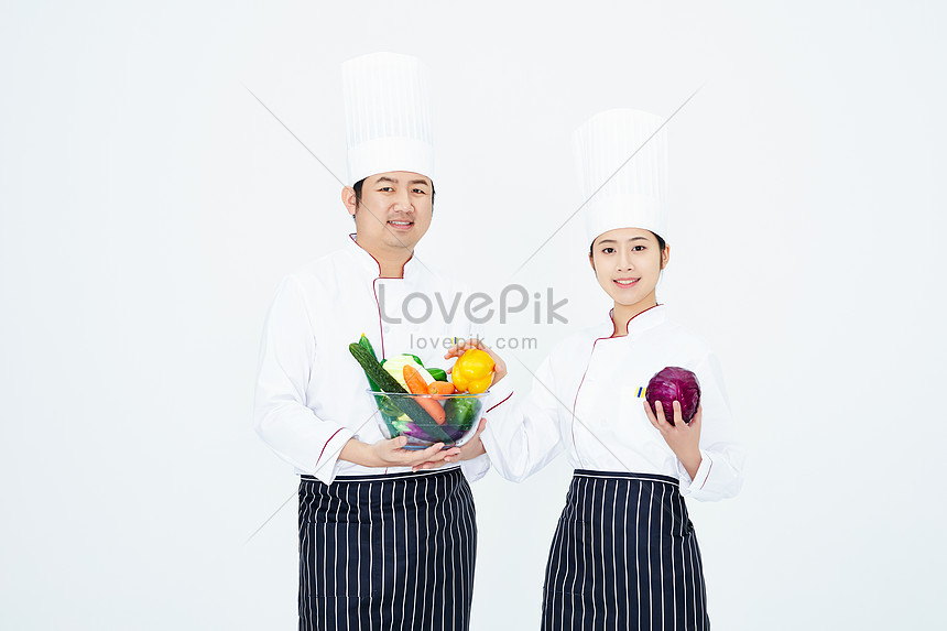 Chef With Fruits And Vegetables Picture And HD Photos | Free Download ...