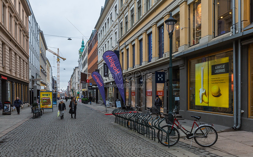 ảnh Phong Cảnh Thành Phố Oslo ở Na Uy Tải Xuống Miễn Phí, ảnh tòa nhà,  thành phố, đường phố đẹp Trên Lovepik