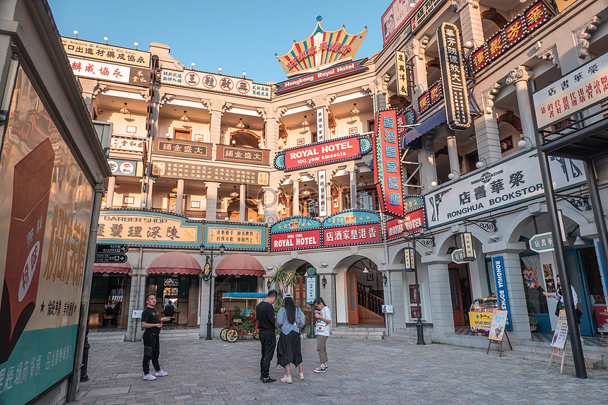 Zhejiang Hengdian Film And Television City Guangzhou Street Picture And ...