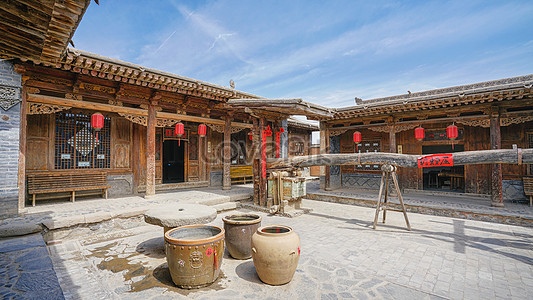 Qingcheng Ancient Town, Lanzhou, Gansu, Ancient Town, Architecture ...