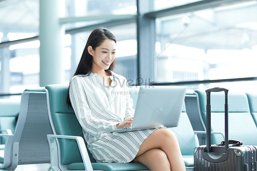 Business Woman Airport Travel Picture And HD Photos | Free Download On ...