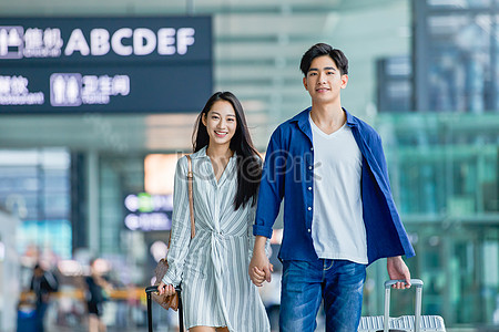 Couple Airport Travel Picture And HD Photos | Free Download On Lovepik