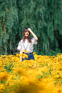 Фото девушки цветка моря jpg