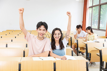 College Students Cheering Gestures Picture And HD Photos | Free ...