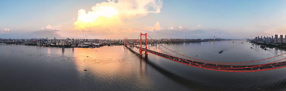 武漢鸚鵡洲長江大橋 照片