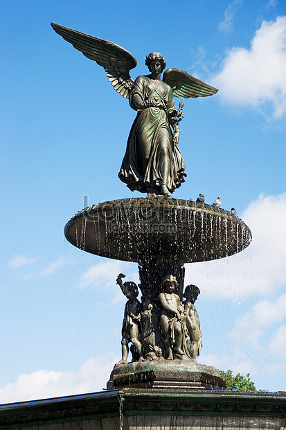 Central Park Bethesda Fountain New York Picture And Hd Photos Free Download On Lovepik