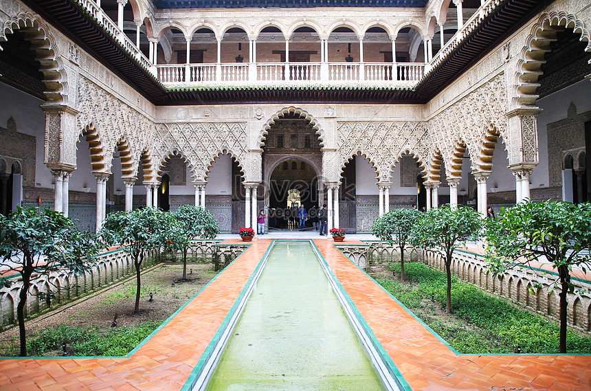 Game Of Thrones Shooting Palace Atrium Of Seville Palace Picture And HD ...