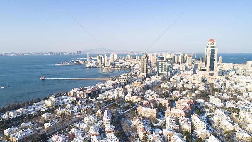 Snow Scene In Qingdao Old Town Picture And HD Photos | Free Download On ...