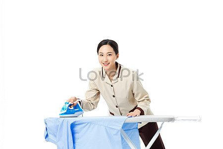 Photo Of Housewives Ironing Clothes Picture And HD Photos | Free ...