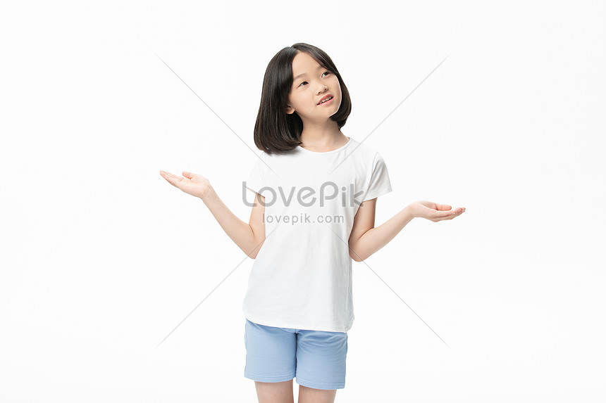 Fundo Menina Com Lindo Cabelo Cabelo Feminino Inocência Foto E