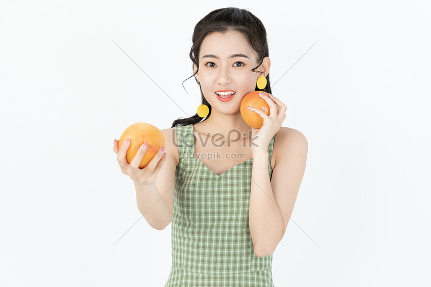 Grapefruit Girl Picture And HD Photos | Free Download On Lovepik