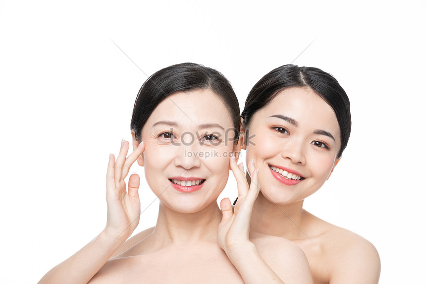 Mother And Daughter Beauty Skin Care Picture And HD Photos | Free ...