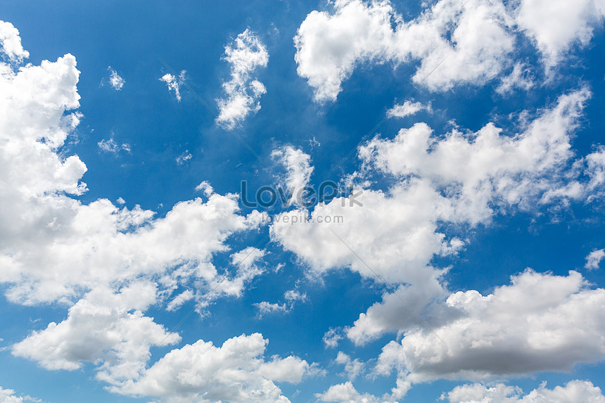 Ảnh Bầu Trời Xanh Mây Trắng Vật Liệu Tải Xuống Miễn Phí, Ảnh Bầu Trời, Mây,  Mây Trắng Đẹp Trên Lovepik
