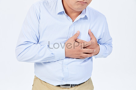 Middle Aged Men With Heart Pain Picture And HD Photos | Free Download On  Lovepik