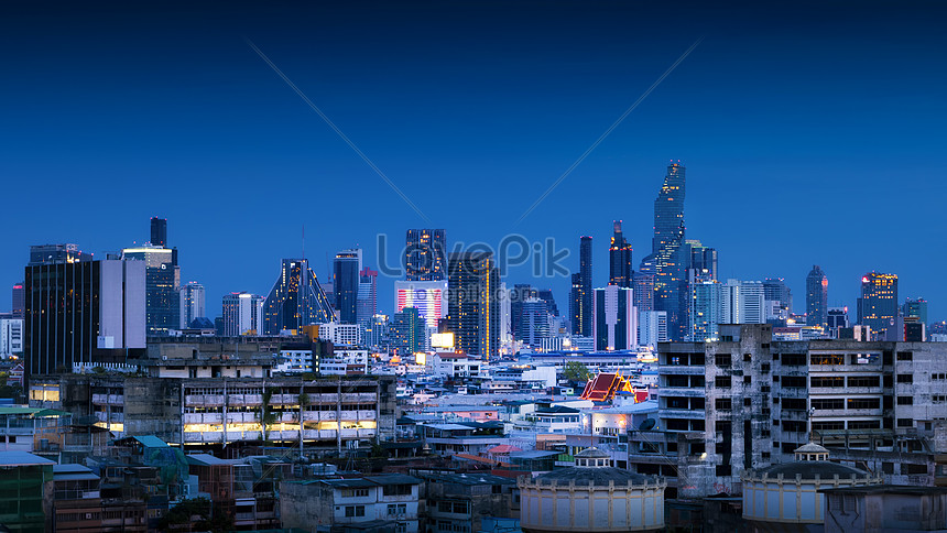 Ночной вид на город Бангкок, столица Таиланда изображение_Фото номер  501719883_JPG Формат изображения_ru.lovepik.com