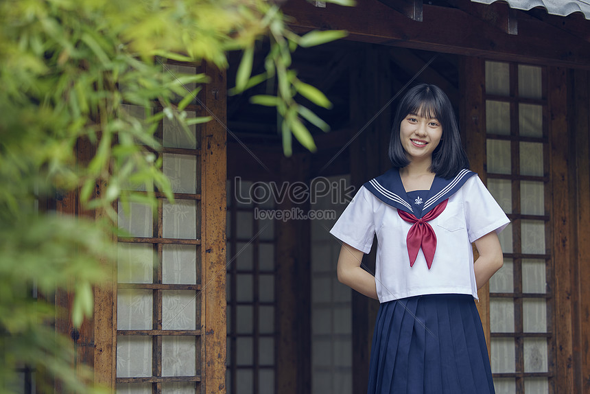 Cute Jk Uniform Girl Picture And HD Photos | Free Download On Lovepik