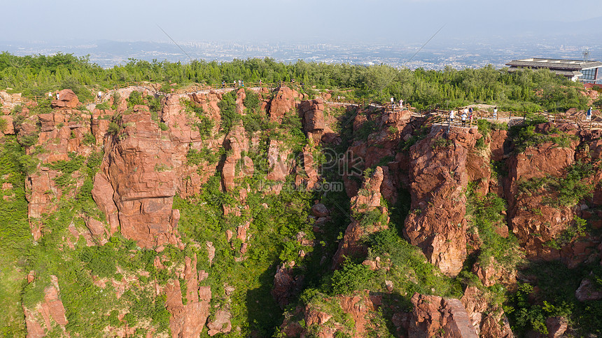 Zhengzhou Fuxi Mountain Red Stone Forest Picture And HD Photos | Free ...