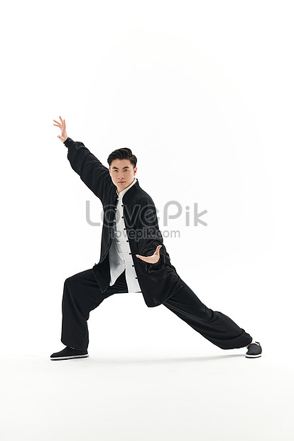 Male Martial Arts Movement Taiji Kung Fu Picture And HD Photos | Free ...