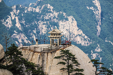 Área Escénica De Huashan Canglongling Foto | Descarga Gratuita HD ...