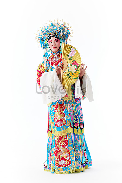 National Quintessence Peking Opera Costume Hua Dan Performs With A ...