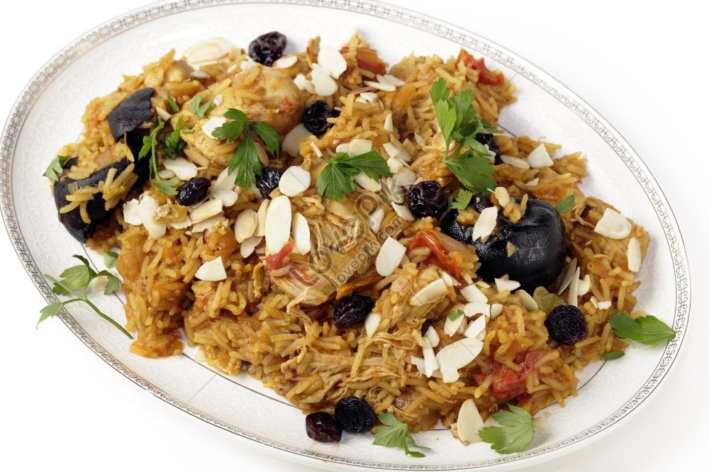 Authentic Saudi Chicken Kabsa Known As Majbous In Qatar Picture And HD ...