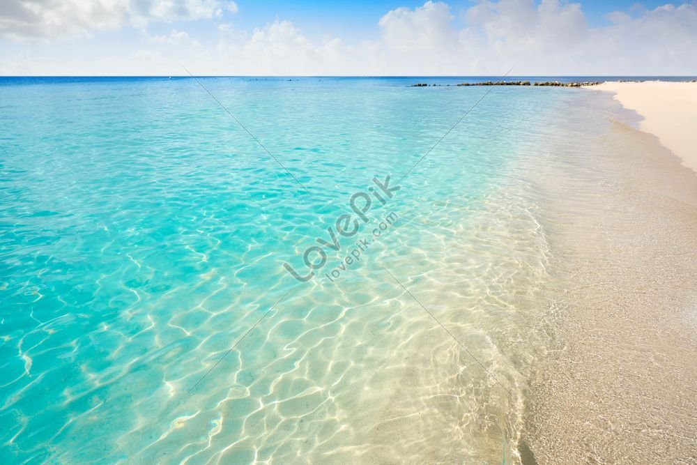 Playa Palancar Beach In Riviera Maya Of Mayan Mexico Cozumel Island ...